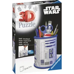 Disney Store Ravensburger Pot à crayons R2-D2 Puzzle en relief 54 pièces, Star Wars