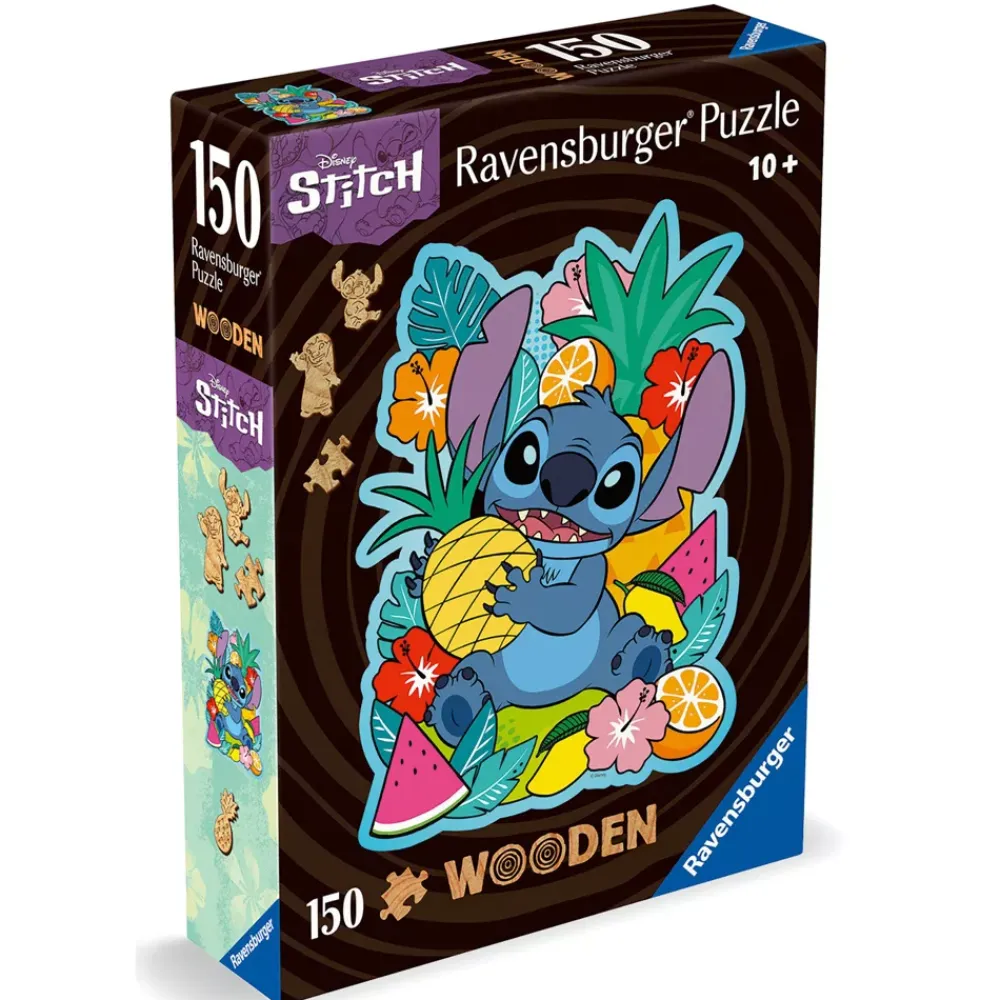 Best Disney Store Ravensburger Puzzle Stitch en bois 150 pièces