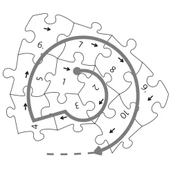 Clearance Disney Store Ravensburger Puzzle Stitch avec oreilles en relief 72 pièces