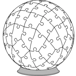 Clearance Disney Store Ravensburger Puzzle Stitch avec oreilles en relief 72 pièces