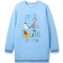 Hot Disney Store Robe sweat-shirt Chiens et chats Disney pour femmes