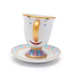 Best Disney Store Service à thé Madame Samovar et Zip, La Belle et la Bête