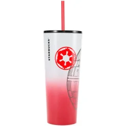 Hot Disney Store Starbucks Gobelet avec paille en acier inoxydable Dark Vador, Star Wars