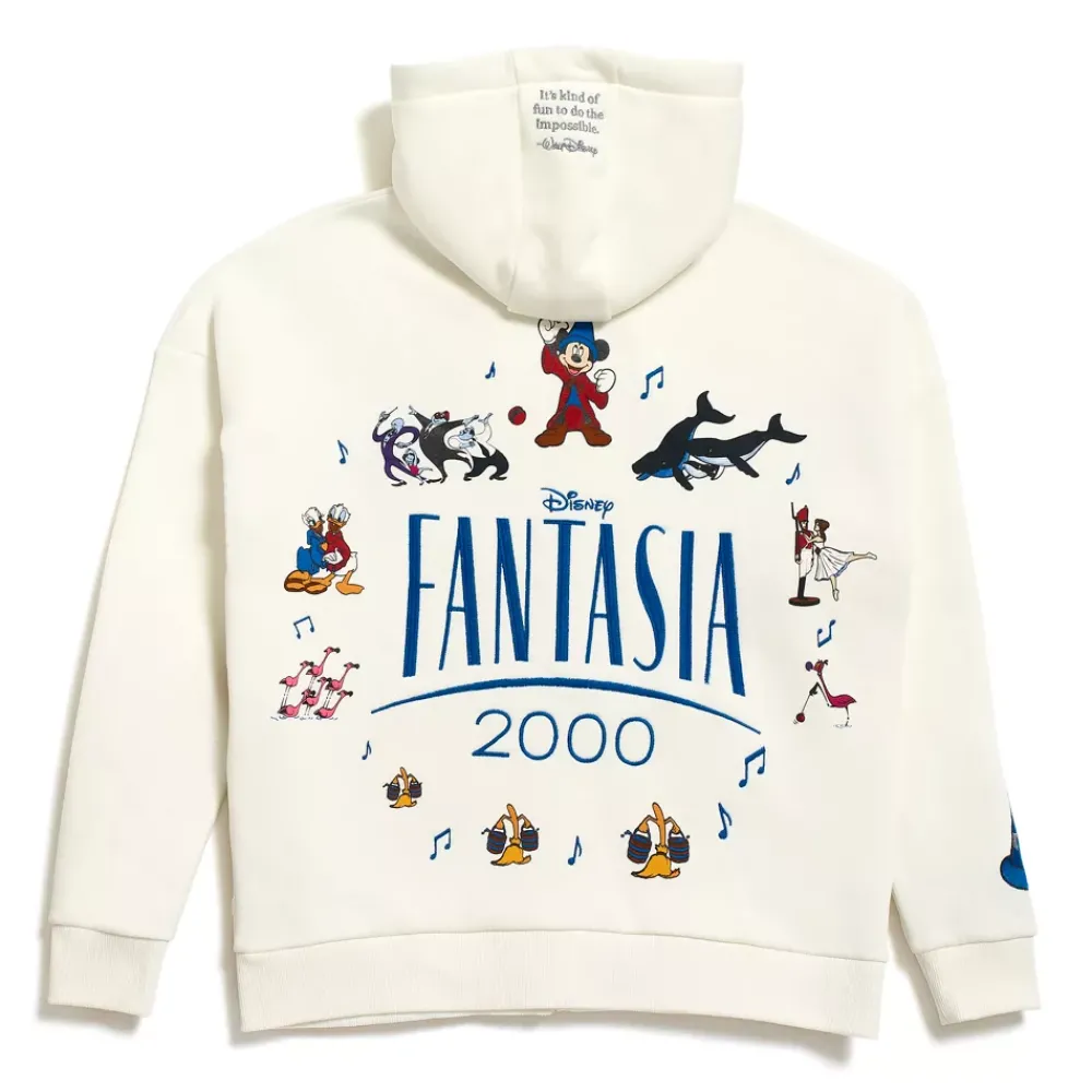 New Disney Store Sweat à capuche Fantasia 2000 pour adultes