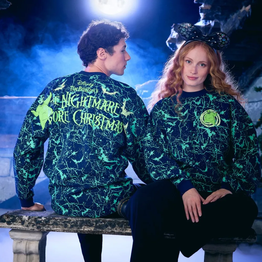 New Disney Store Sweat Oogie Boogie Spirit Jersey pour adultes, L'Étrange Noël de monsieur Jack de Tim Burton