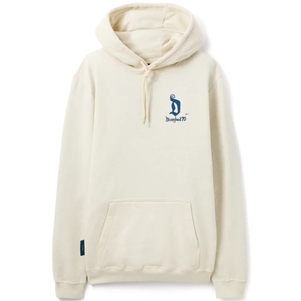 Disney Store Sweat-shirt à capuche Mickey Mouse & Map Disneyland Resort 70th Anniversary pour adultes