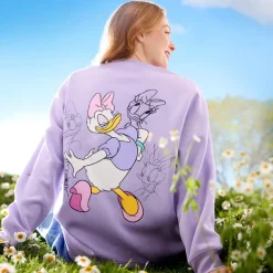 Hot Disney Store Sweat-shirt Daisy Duck pour femmes