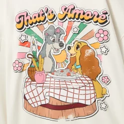 Discount Disney Store Sweat-shirt La Belle et le Clochard pour femmes