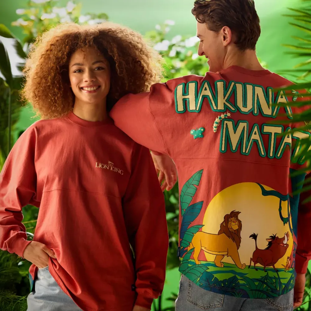 Best Disney Store Sweatshirt Le Roi Lion Spirit Jersey pour adultes