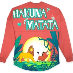 Best Disney Store Sweatshirt Le Roi Lion Spirit Jersey pour adultes