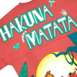 Best Disney Store Sweatshirt Le Roi Lion Spirit Jersey pour adultes