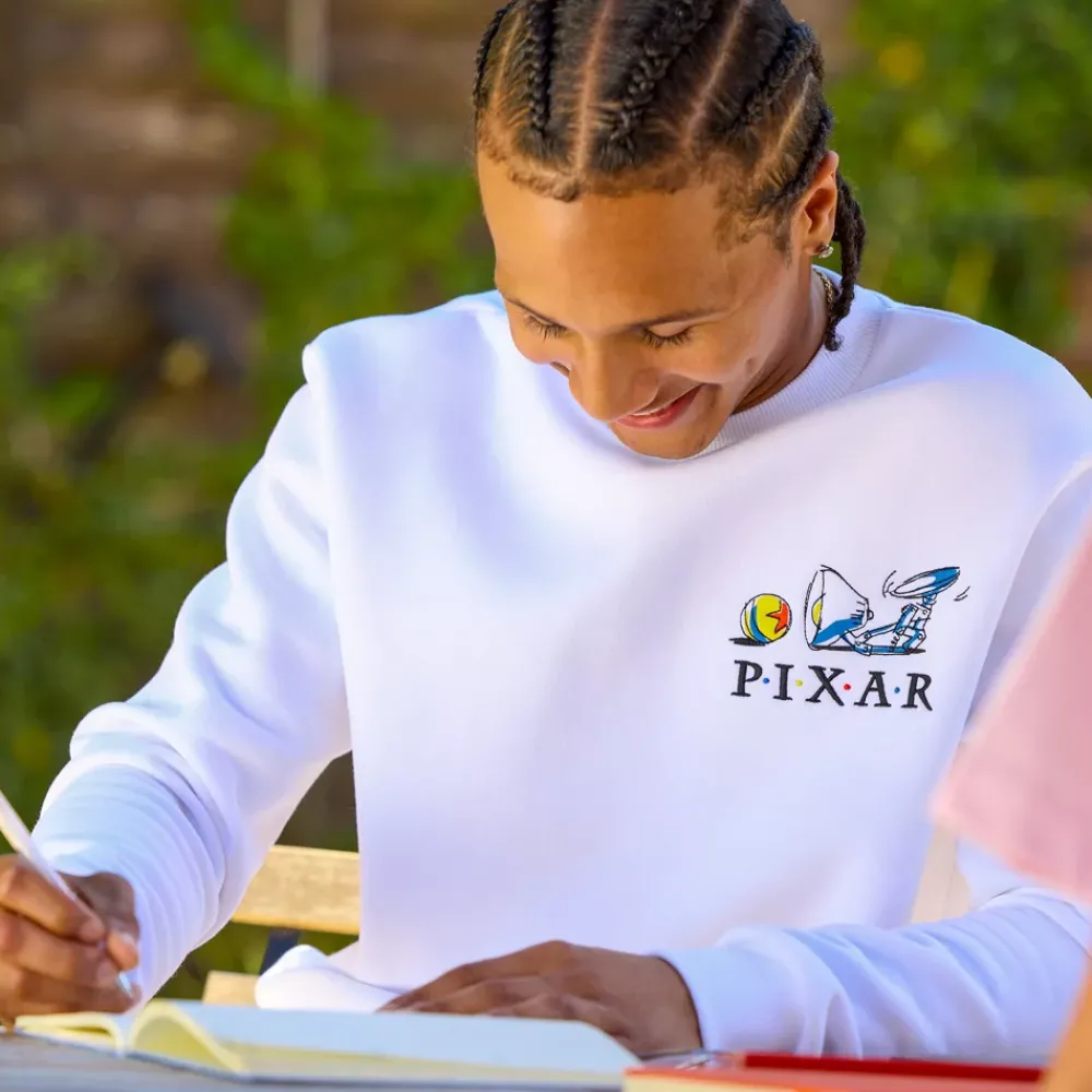 Sale Disney Store Sweatshirt Luxo Jr. et balle Pixar pour adultes