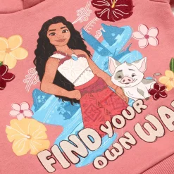 New Disney Store Sweatshirt Vaiana à capuche pour enfants, Vaiana 2