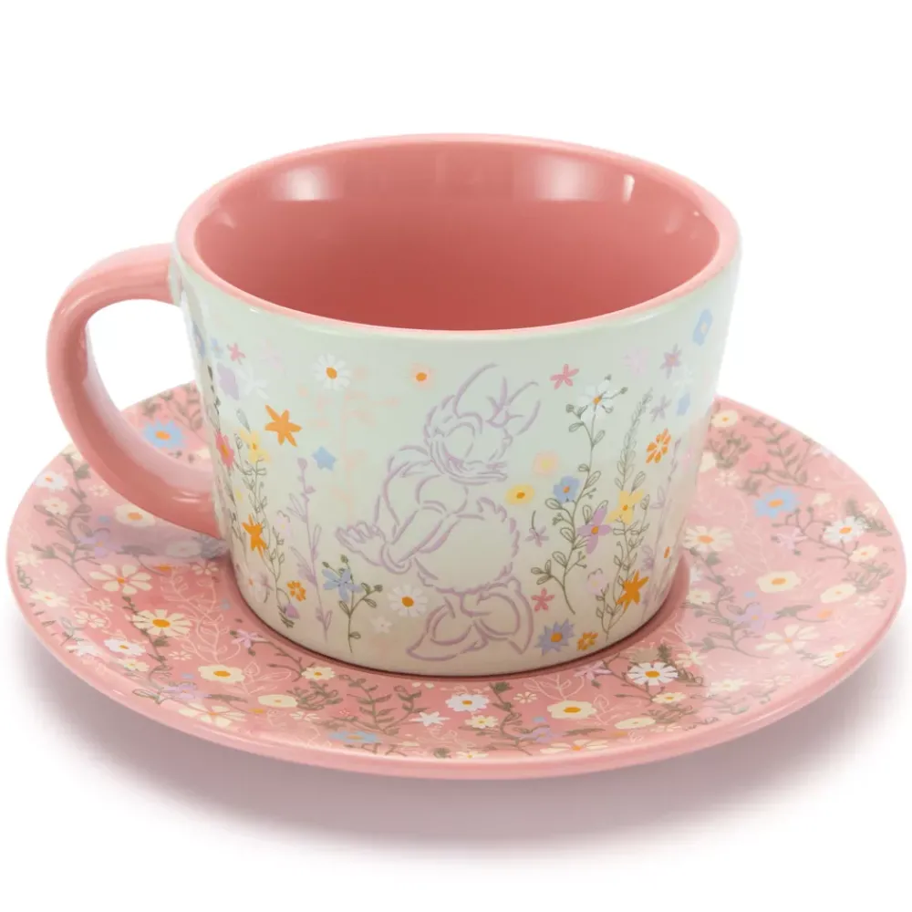 New Disney Store Tasse à thé et soucoupe Daisy Duck