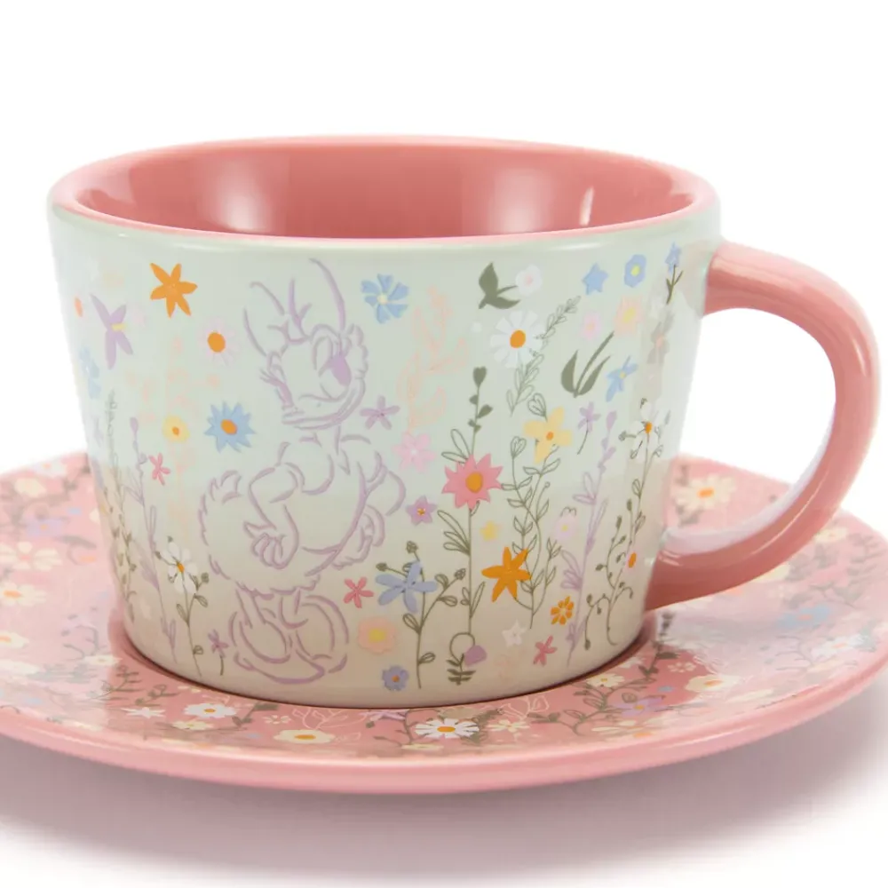 New Disney Store Tasse à thé et soucoupe Daisy Duck