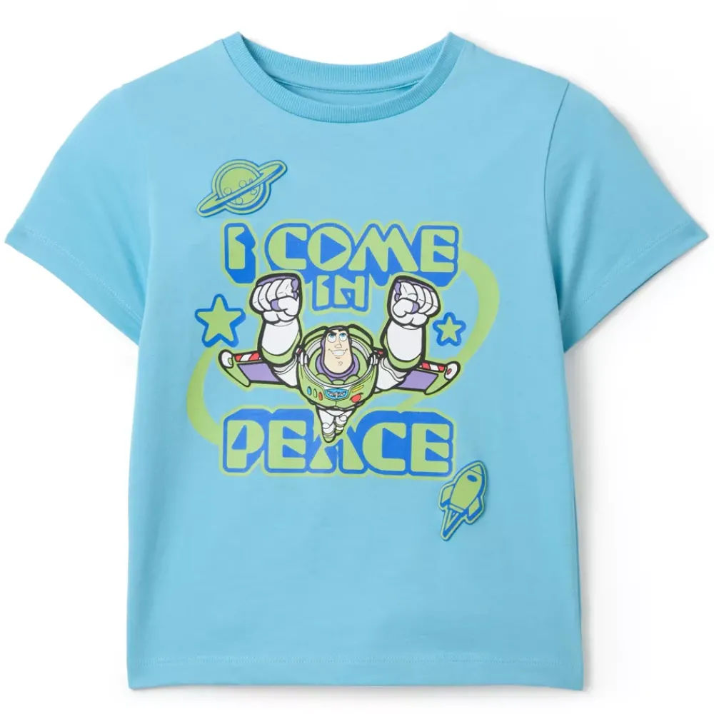 Hot Disney Store T-shirt Buzz l'Éclair pour enfants, Toy Story