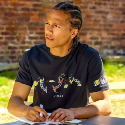 Sale Disney Store T-shirt Luxo Jr. et balle Pixar pour adultes