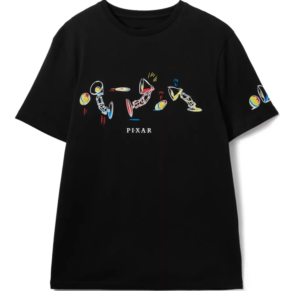 Sale Disney Store T-shirt Luxo Jr. et balle Pixar pour adultes