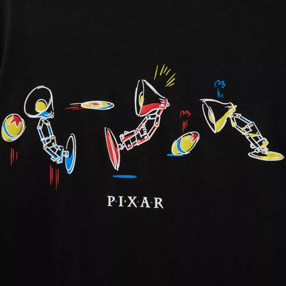 Sale Disney Store T-shirt Luxo Jr. et balle Pixar pour adultes