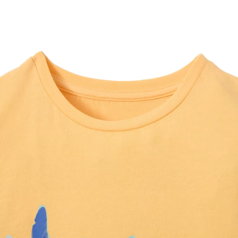 Disney Store T-shirt Stitch jaune pour enfants, Lilo & Stitch