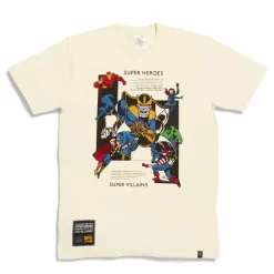 Clearance Disney Store T-shirt Super-héros et Super-vilains Marvel Comics pour adultes