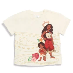 Hot Disney Store T-shirt Vaiana et Simea mode pour enfants, Viana 2
