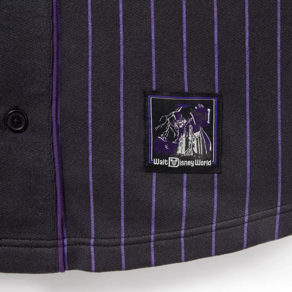 New Disney Store Walt Disney World Maillot de baseball The Haunted Mansion pour adultes